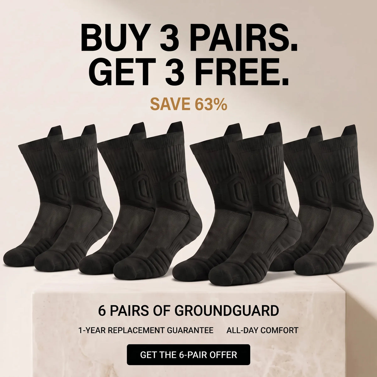 Buy 3 get 3 free offer