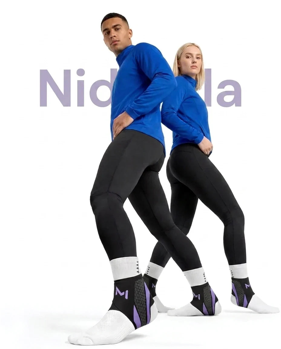 Nidwella ankle support worn during sport