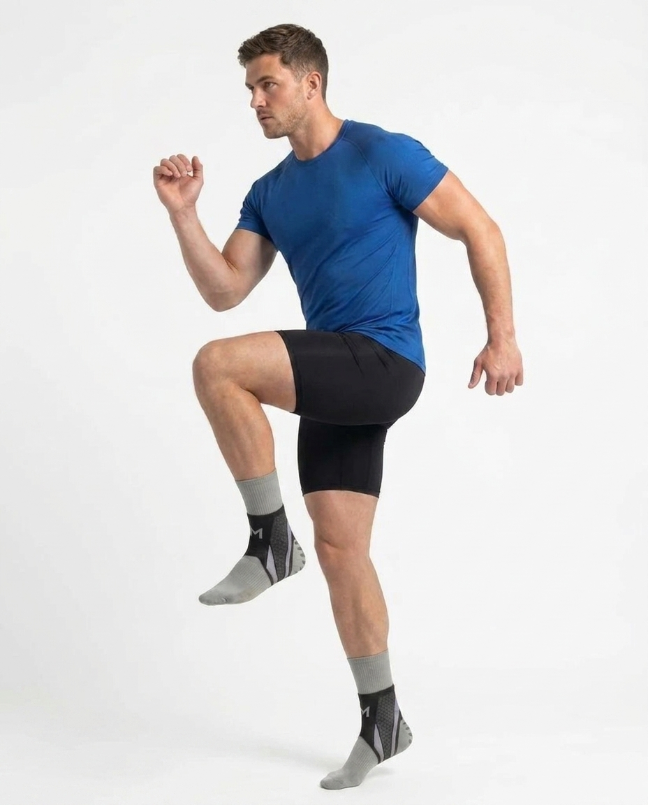 Nidwella ankle support in use